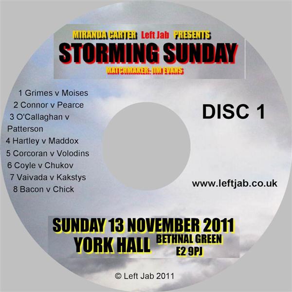 Storming Sunday DVD